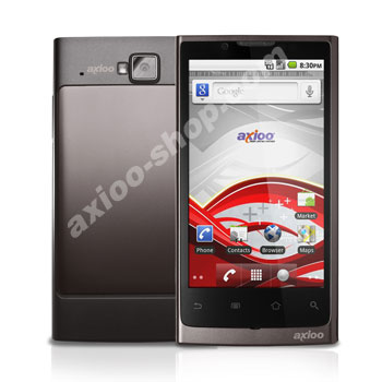 Harga Axioo Vigo 410, kelebihan dan kekurangan hp Android 2.3 Gingerbread layar sentuh luas termurah, handphone internet cepat