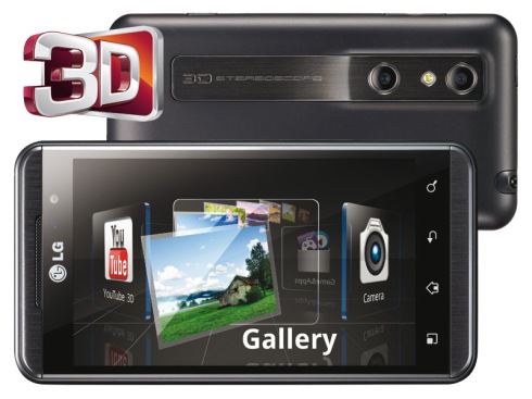 Dalam dual kamera sebesar 5 megapiksel beresolusi 2560 x 1920 piksel autofokus, LG Optimus 3D dapat menghasilkan foto dan video berformat 3D yang apik